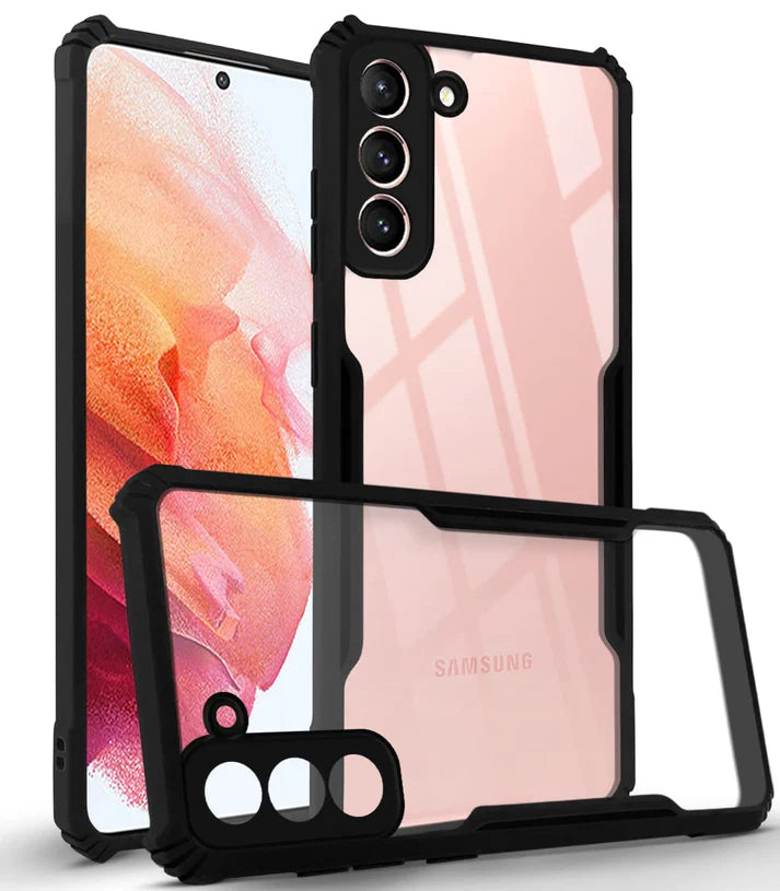 Samsung S21 5G Back Cover (Silicone Border)