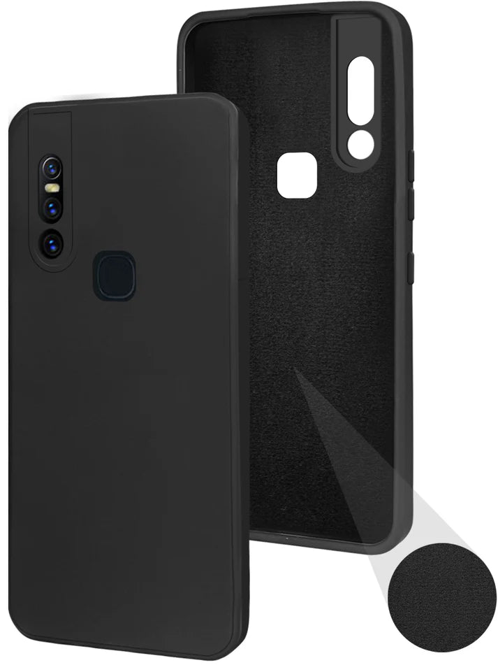 Matte Finish Silicone Cover For Vivo V15 Pro