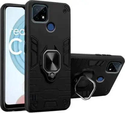 Realme C21 Back Cover (Hybrid Armor)