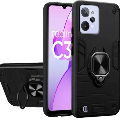 Realme C31 Back Cover (Hybrid Armor)