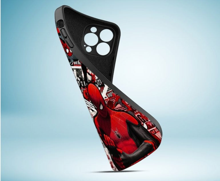 Black Ship Orange Moon Soft Silicone Cover