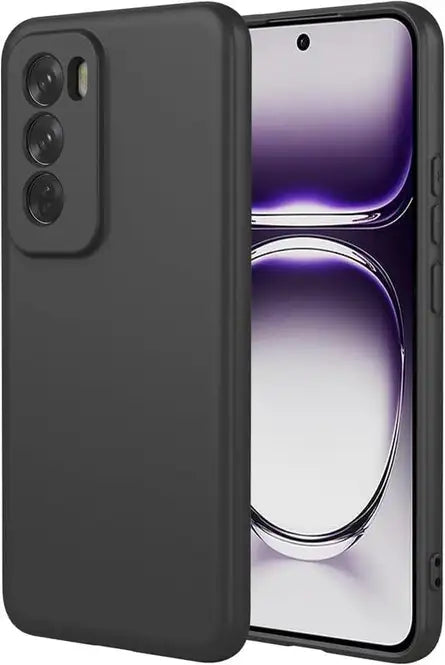 Matte Finish Silicone Cover For Oppo Reno12 Pro 5G
