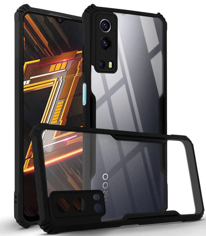 iQOO Z3 5G Back Cover (Silicone Border)