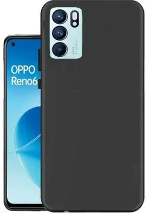 Matte Finish Silicone Cover For Oppo Reno6 5G