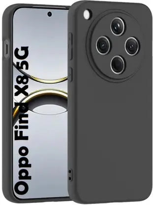 Matte Finish Silicone Cover For Oppo Find X8 5G
