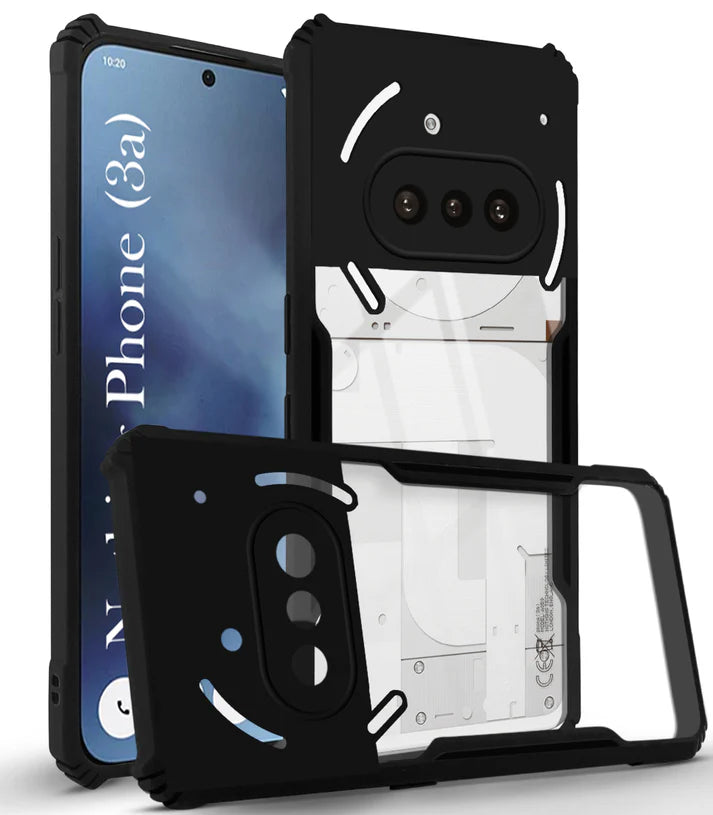 Nothing Phone 3A 5G Back Cover (Silicone Border)