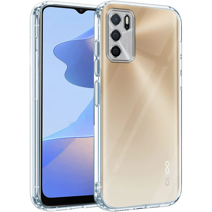 Oppo A16 Back Cover (Transparent)