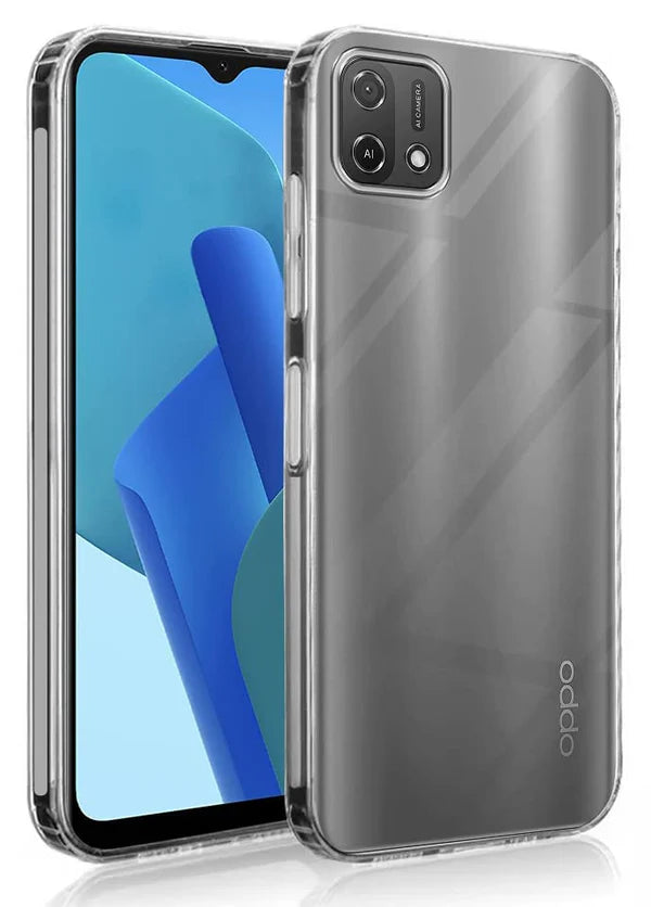 Oppo A16k/A16e Back Cover (Transparent)