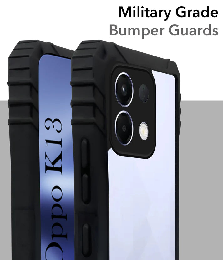 Oppo K13 5G Back Cover (Silicone Border)