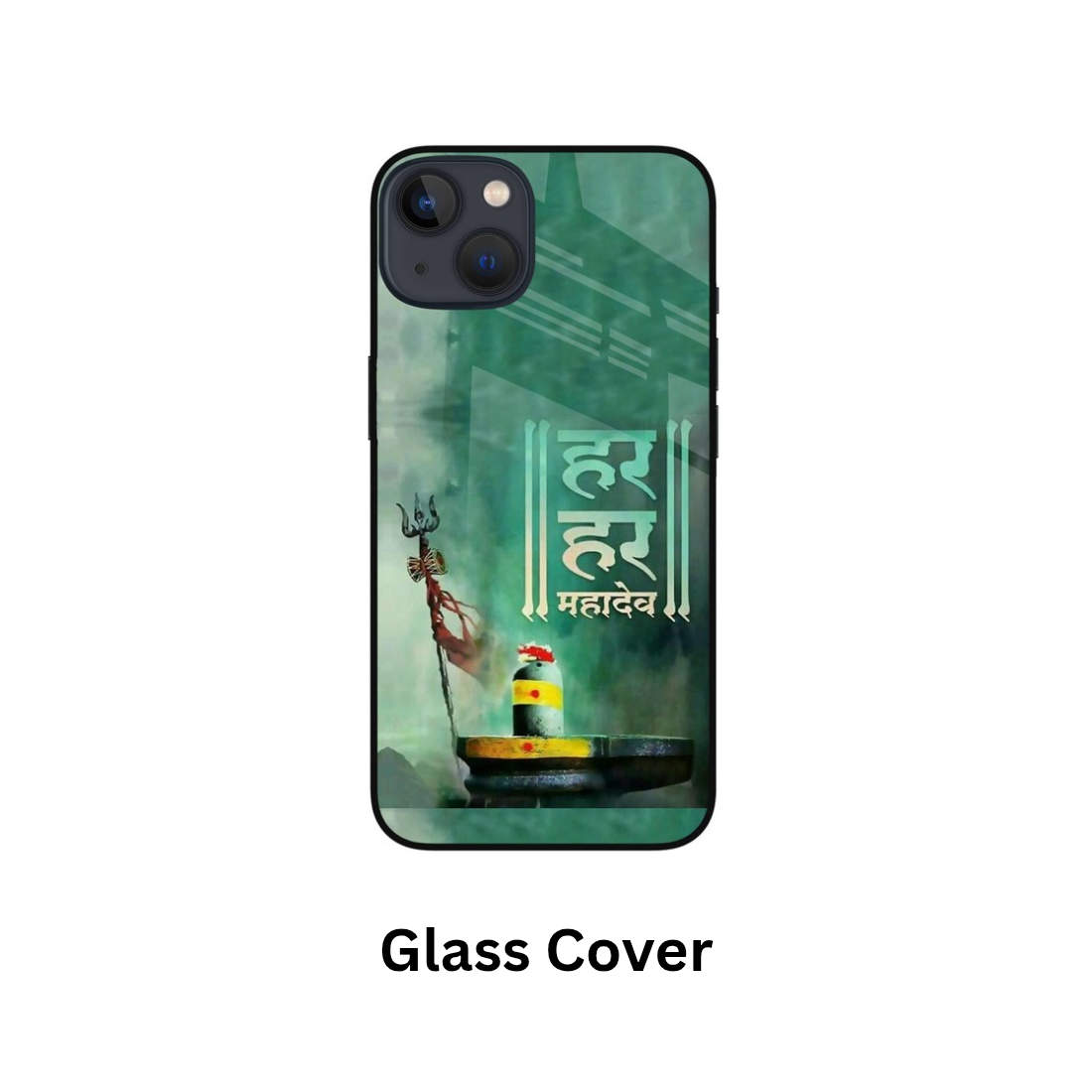 Har Har Mahadev Shivling Mobile Cover