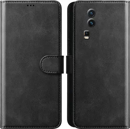 Leather Wallet Cover for iQOO Neo 7 Pro