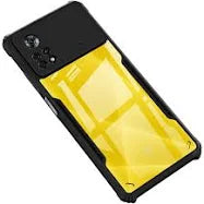 POCO X4 Pro Back Cover (Silicone Border)