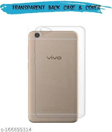 Vivo Y55S Back Cover (Transparent)
