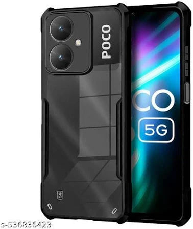 Poco M6 5G Back Cover (Silicone Border)