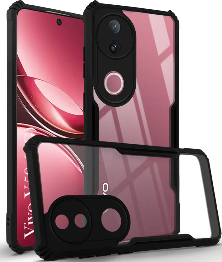 Vivo V50 | Vivo V50e Back Cover (Silicone Border)