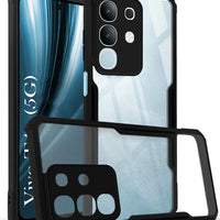Vivo T4x Back Cover (Silicone Border)