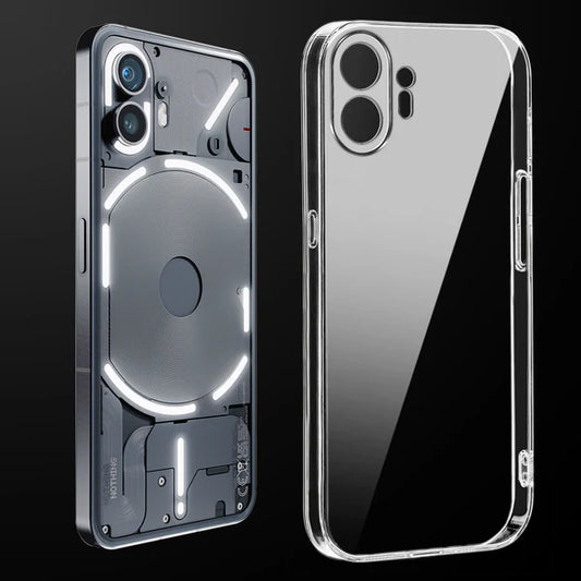 Nothing Phone 2 ( Lifetime Anti-Yellow Clear Back Cover)