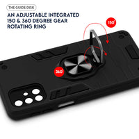 Samsung F13 5G 5G Back Cover (Hybrid Armor)
