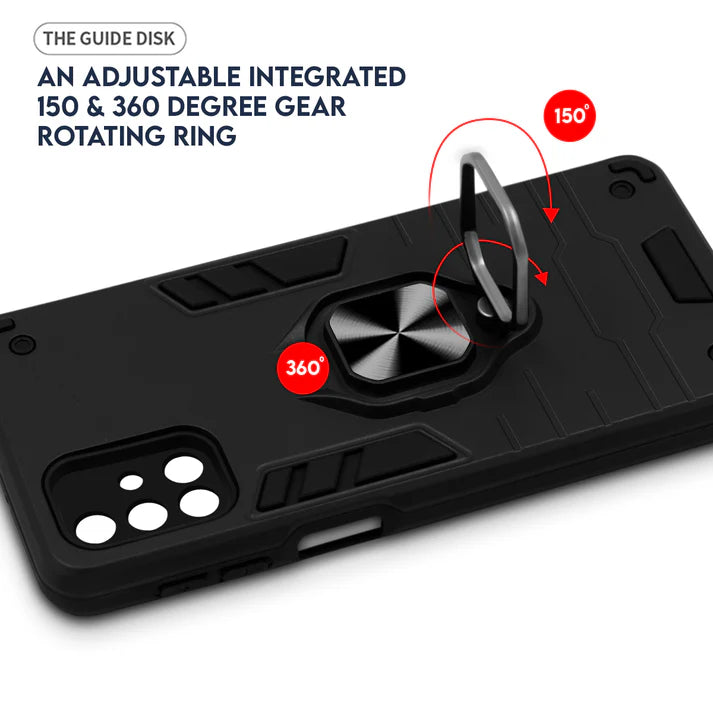 Samsung F13 5G 5G Back Cover (Hybrid Armor)