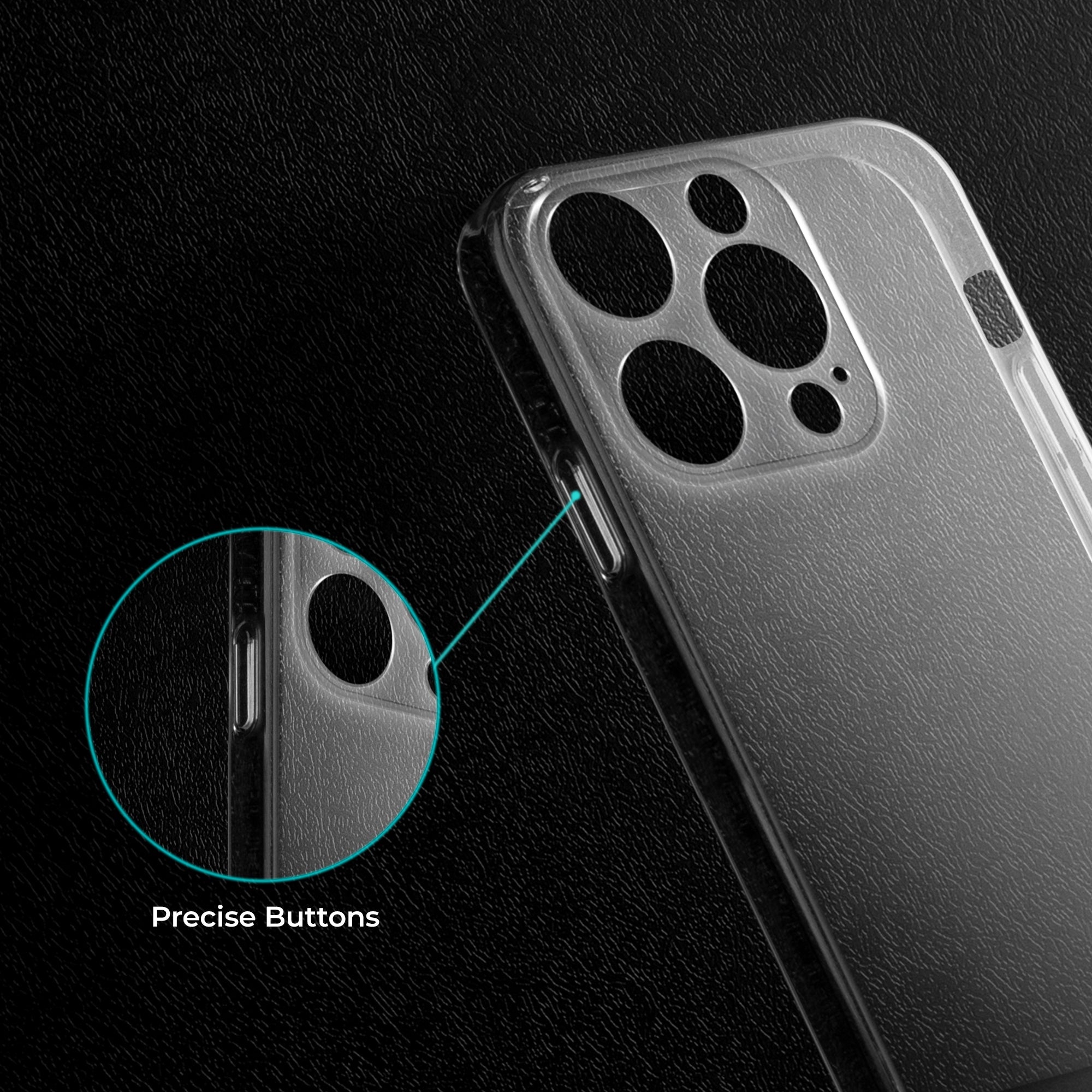 Crystal Clear Hard Back Anti-Yellowing With Camera Protection Phone Case For Apple iPhone 12 Pro