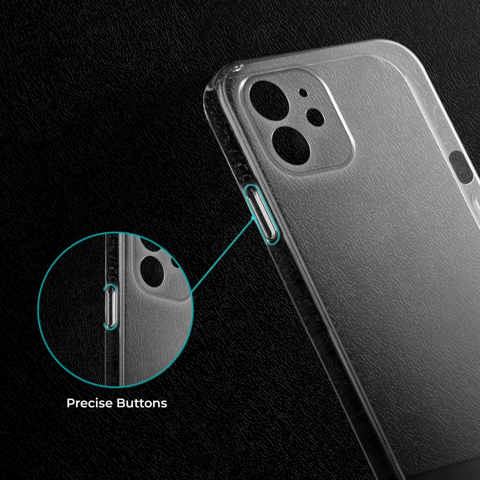 Crystal Clear Hard Back Anti-Yellowing With Camera Protection Phone Case For Apple iPhone 12 Mini