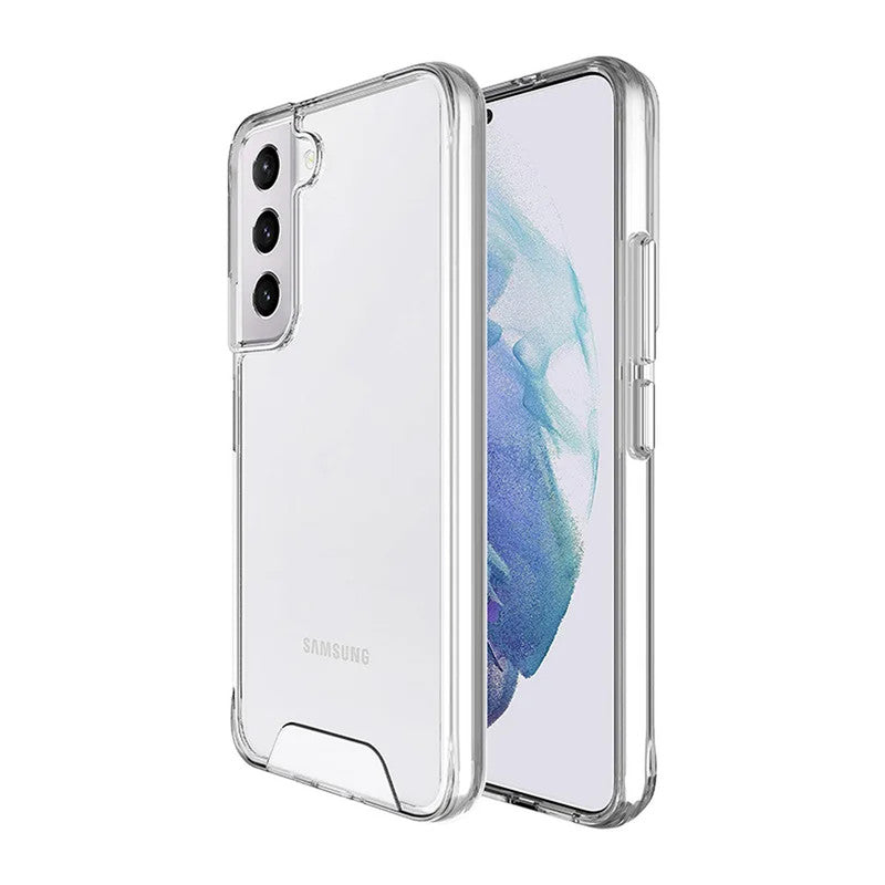 Crystal Clear Transparent Back Cover Case for Samsung S22 Plus 5G