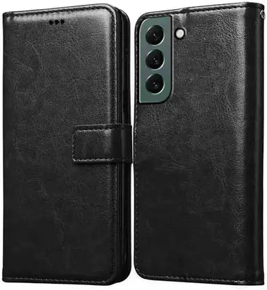 Leather Wallet Cover for Samsung S22 5G