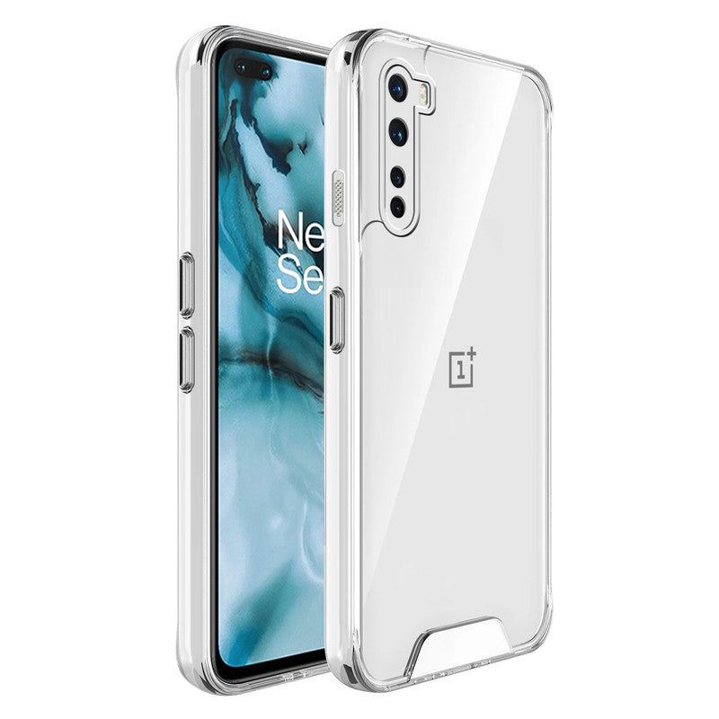 Crystal Clear Transparent Back Cover Case for Oneplus Nord