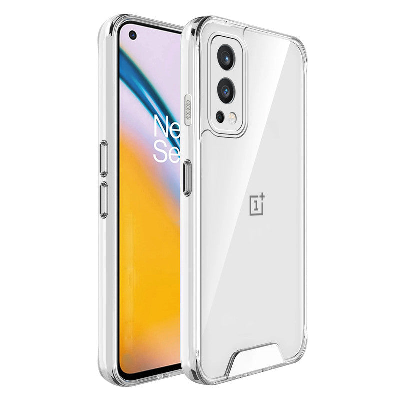 Crystal Clear Transparent Back Cover Case for Oneplus Nord 2 5G