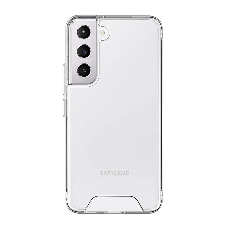 Crystal Clear Transparent Back Cover Case for Samsung S22 Plus 5G