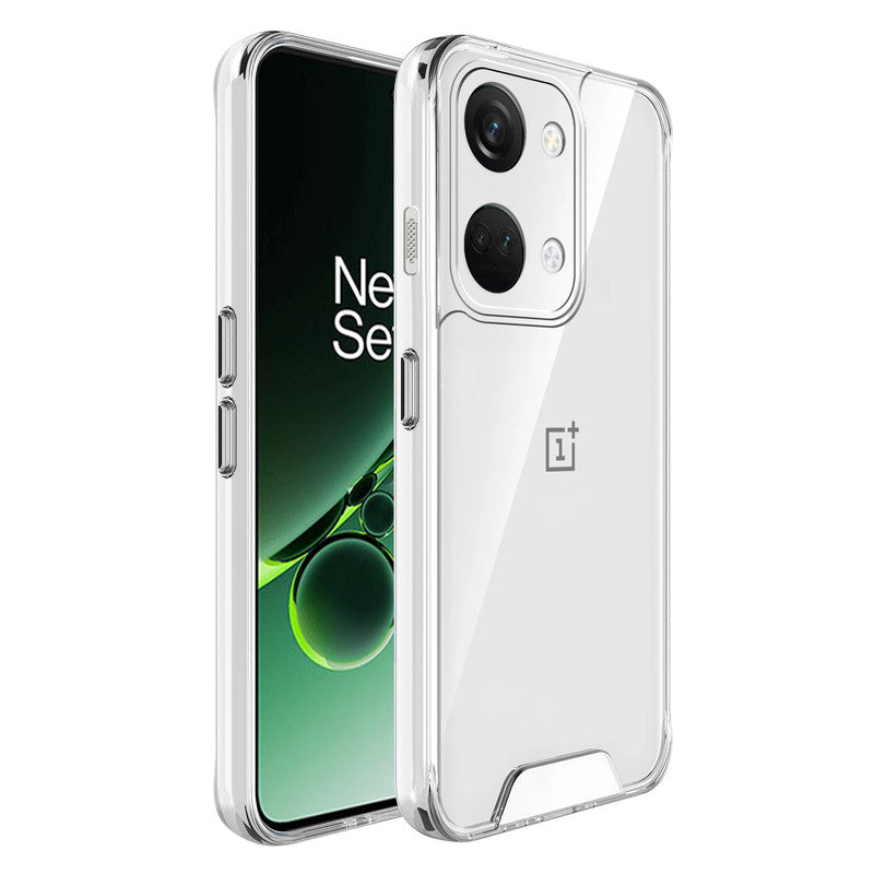 Crystal Clear Transparent Back Cover Case for OnePlus Nord 3 5G