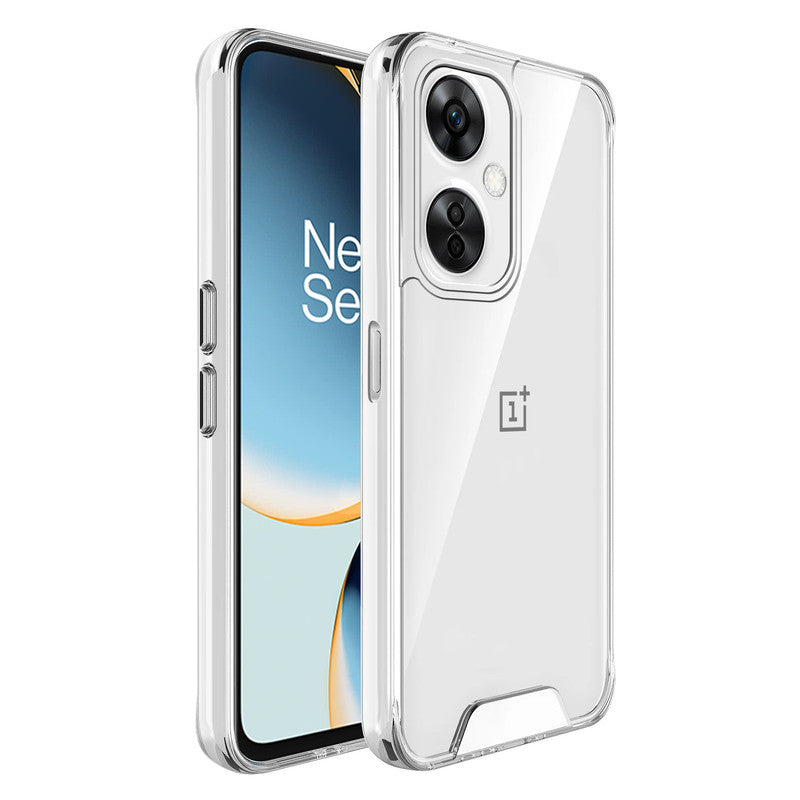 Crystal Clear Transparent Back Cover Case for OnePlus Nord CE 3 Lite 5G