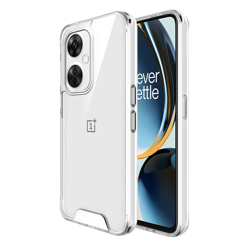 Crystal Clear Transparent Back Cover Case for OnePlus Nord CE 3 Lite 5G