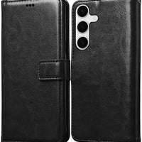 Leather Wallet Cover for Samsung S24 Plus
