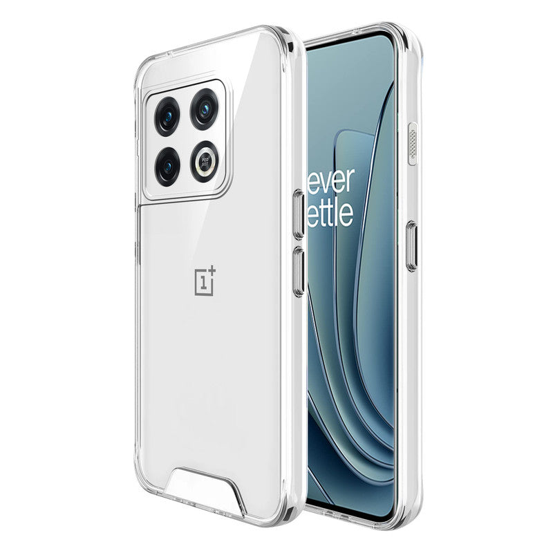 Crystal Clear Transparent Back Cover Case for OnePlus 10 Pro 5G