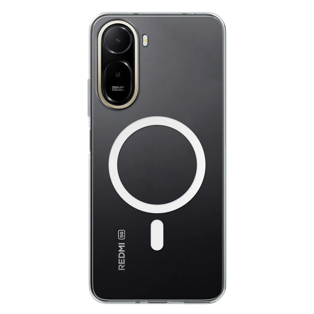 Redmi A7 Pro 5G ( Lifetime Anti-Yellow Clear Back Cover)