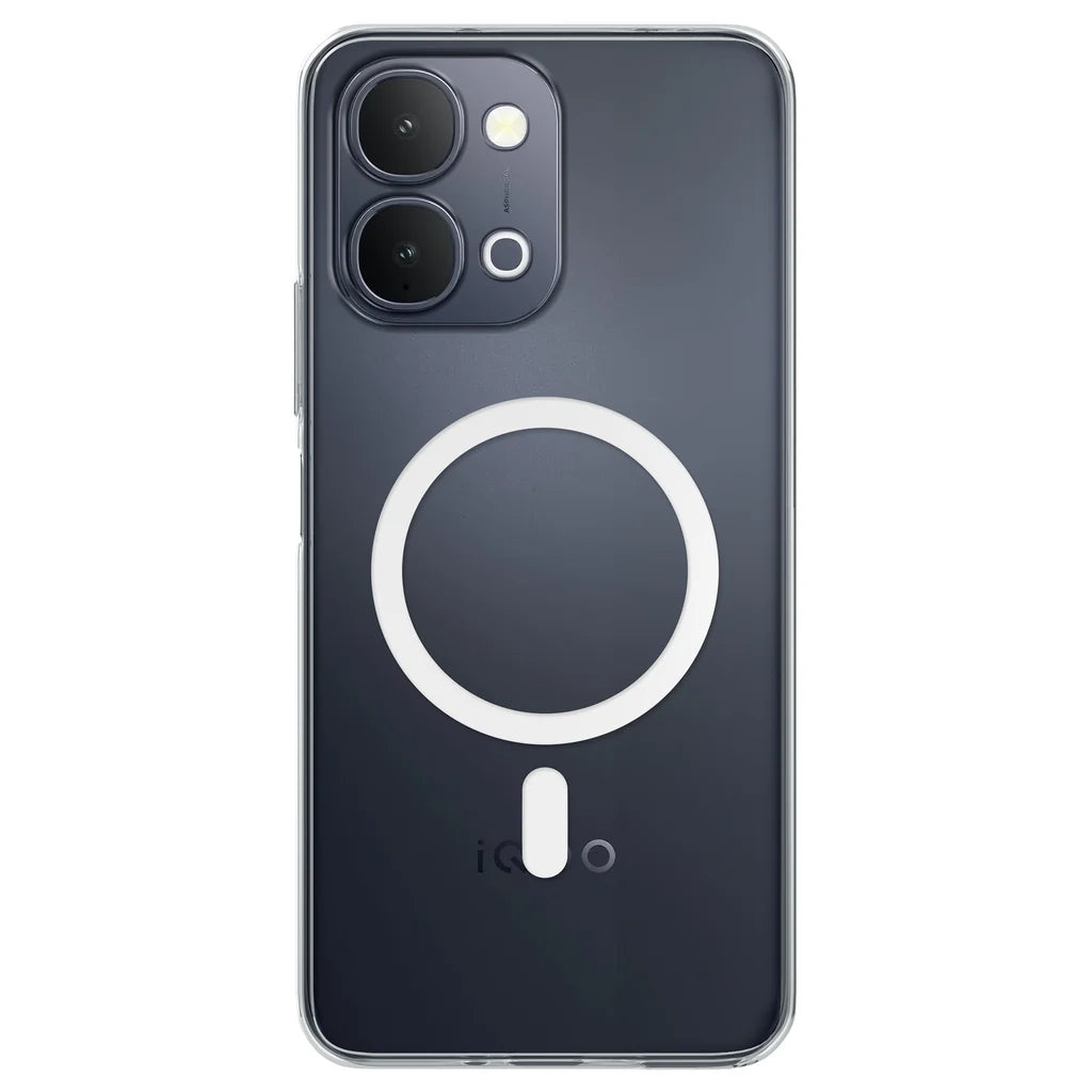 iQOO Z11x 5G ( Lifetime Anti-Yellow Clear Back Cover)