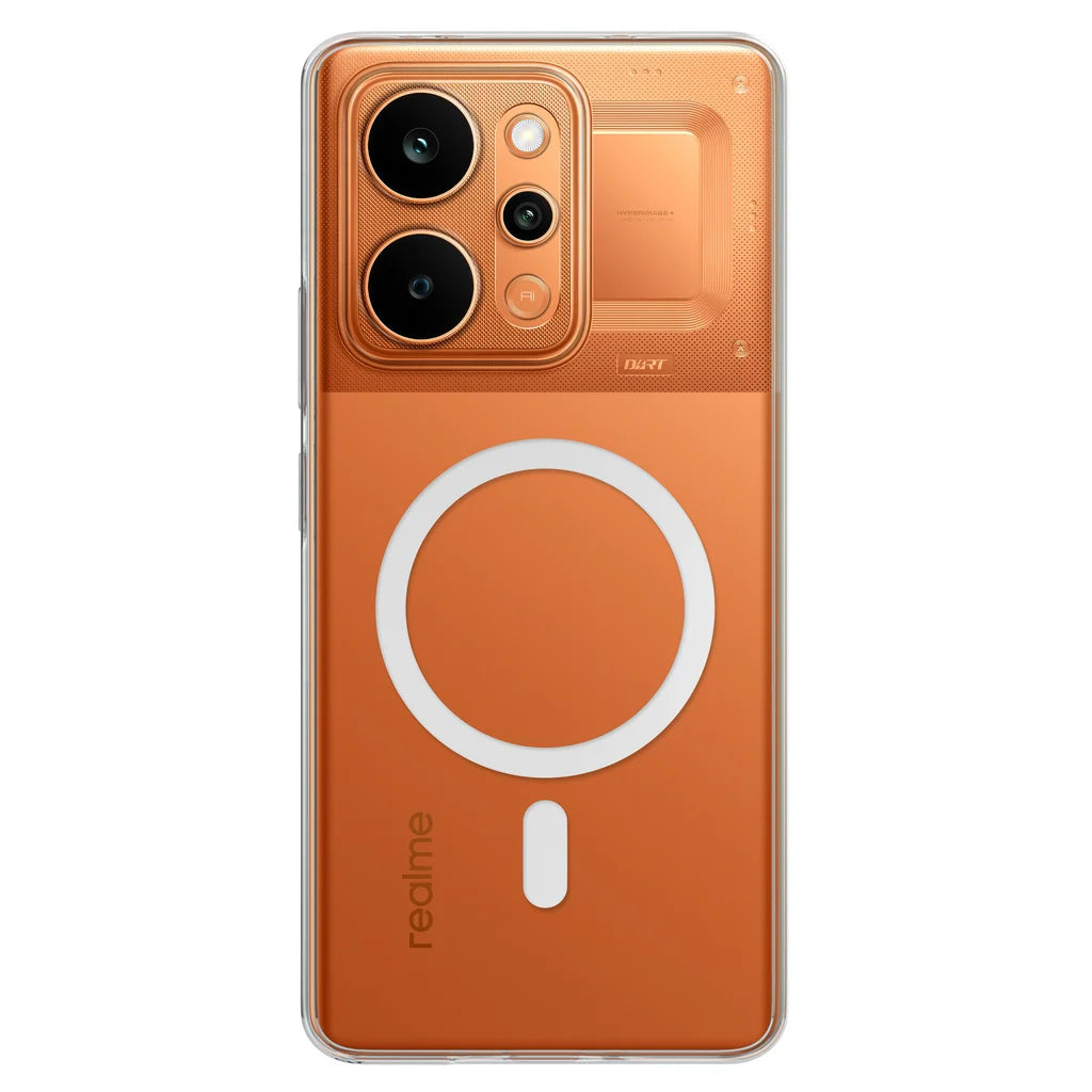 Realme 16 Pro 5G ( Lifetime Anti-Yellow Clear Back Cover)