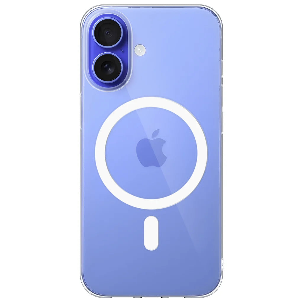 Magnetic Case for iPhone 16 Clear Compatible with MagSafe