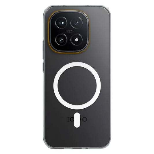 iQOO 15 5G ( Lifetime Anti-Yellow Clear Back Cover)