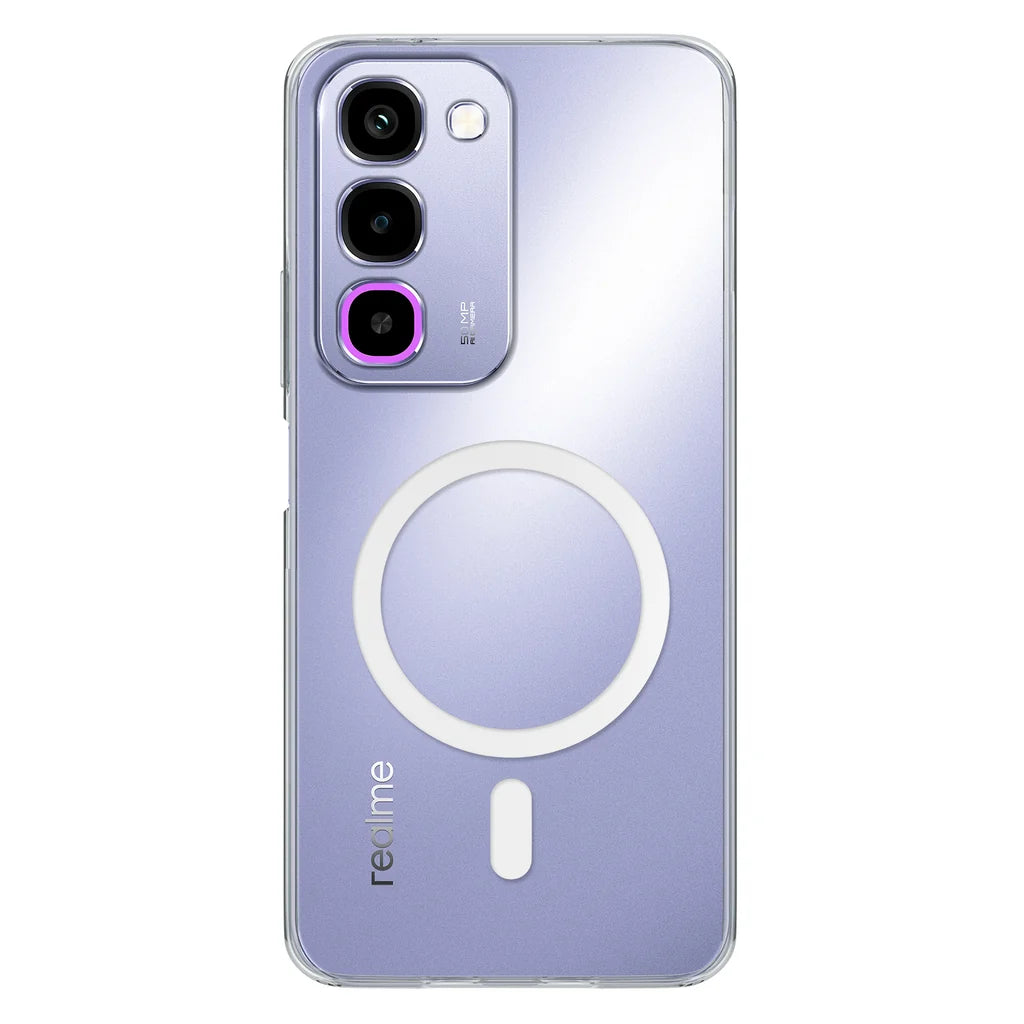 Realme P4R 5G ( Lifetime Anti-Yellow Clear Back Cover)