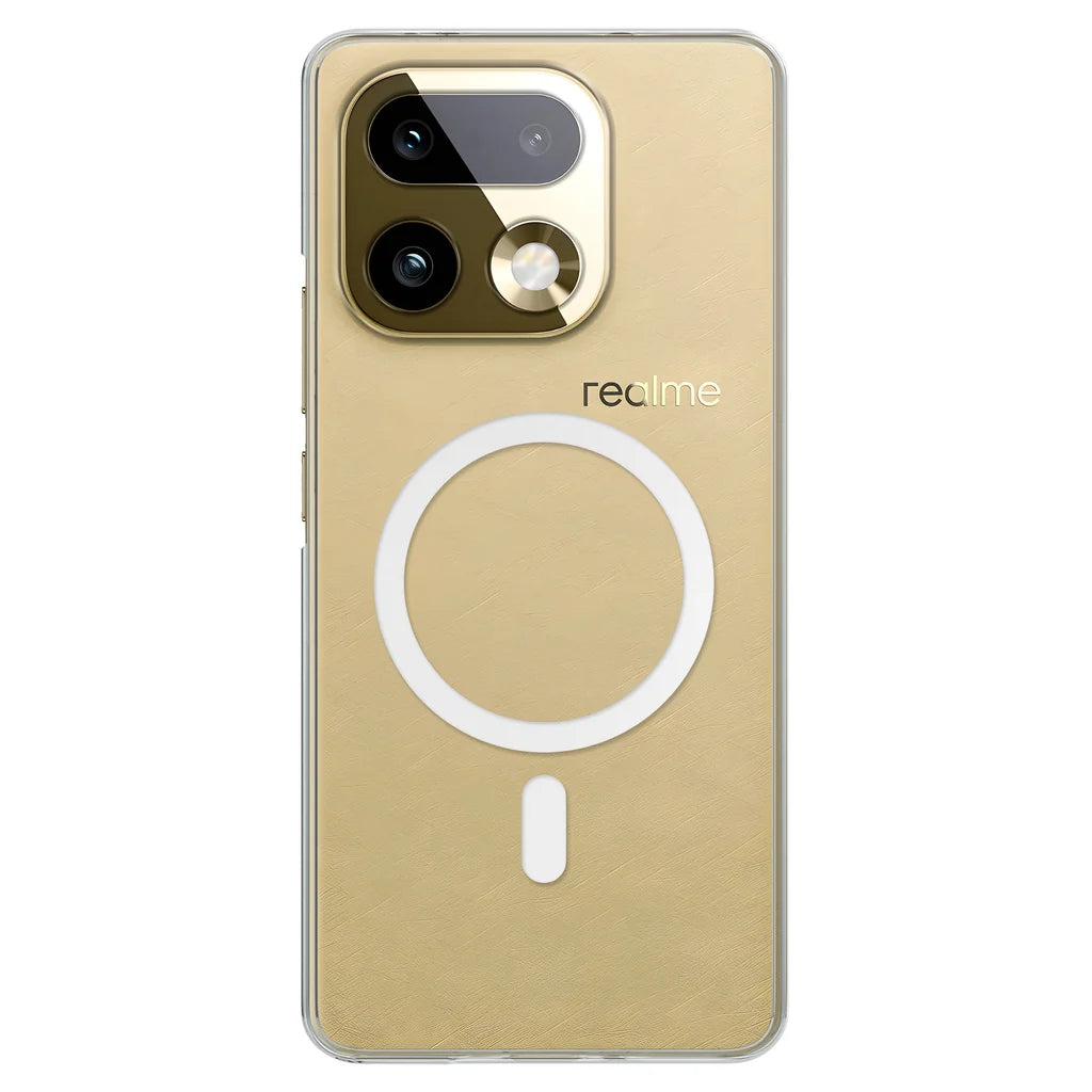 Realme 16 Pro Plus 5G ( Lifetime Anti-Yellow Clear Back Cover)