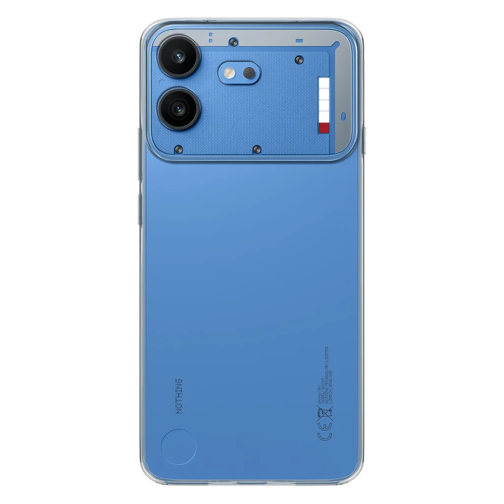 Nothing Phone 4B (Lifetime Anti-Yellow Clear Back Cover)