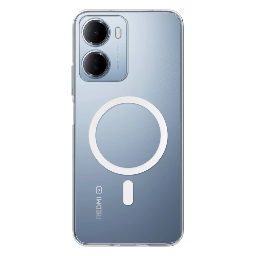Redmi 15A 5G ( Lifetime Anti-Yellow Clear Back Cover)