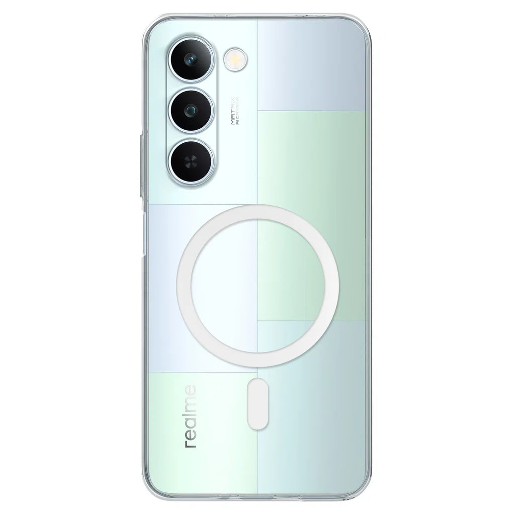 Realme P4 Lite 5G ( Lifetime Anti-Yellow Clear Back Cover)