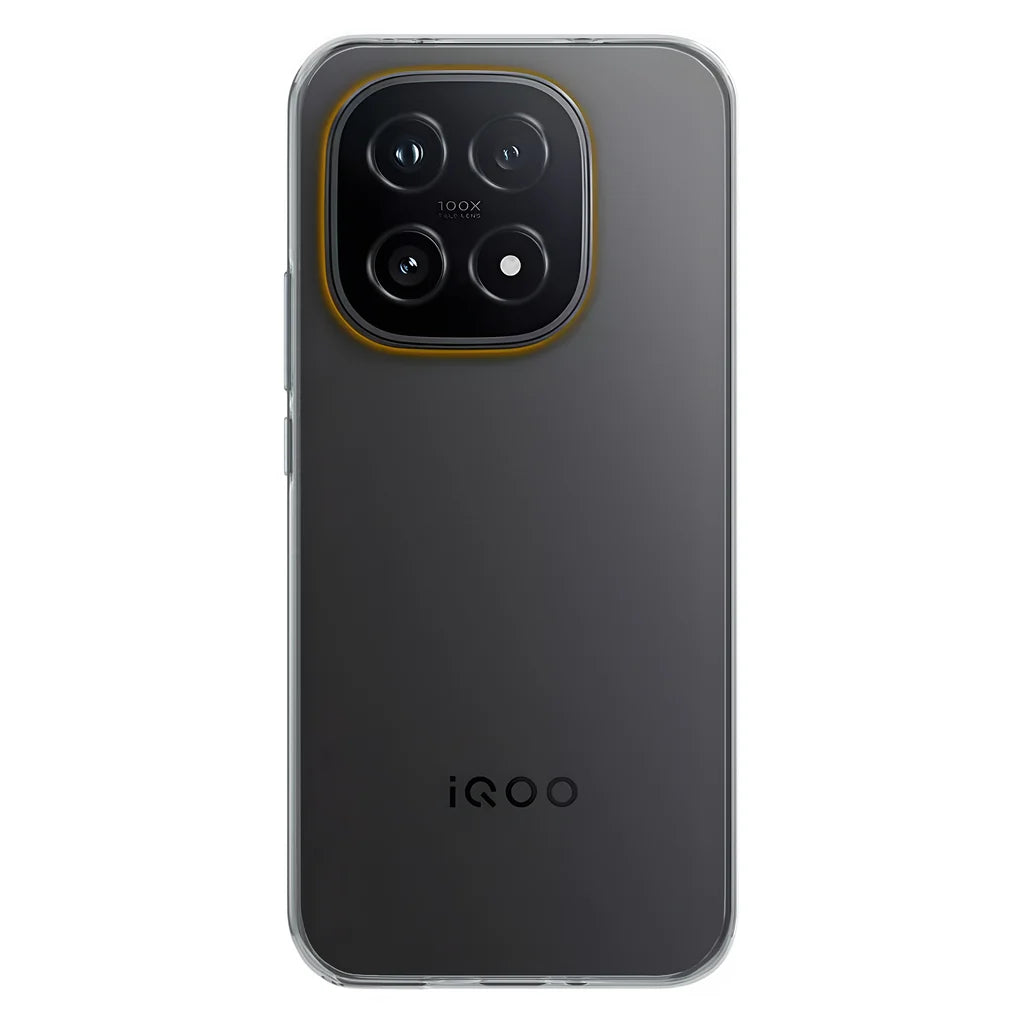 iQOO 15 5G ( Lifetime Anti-Yellow Clear Back Cover)