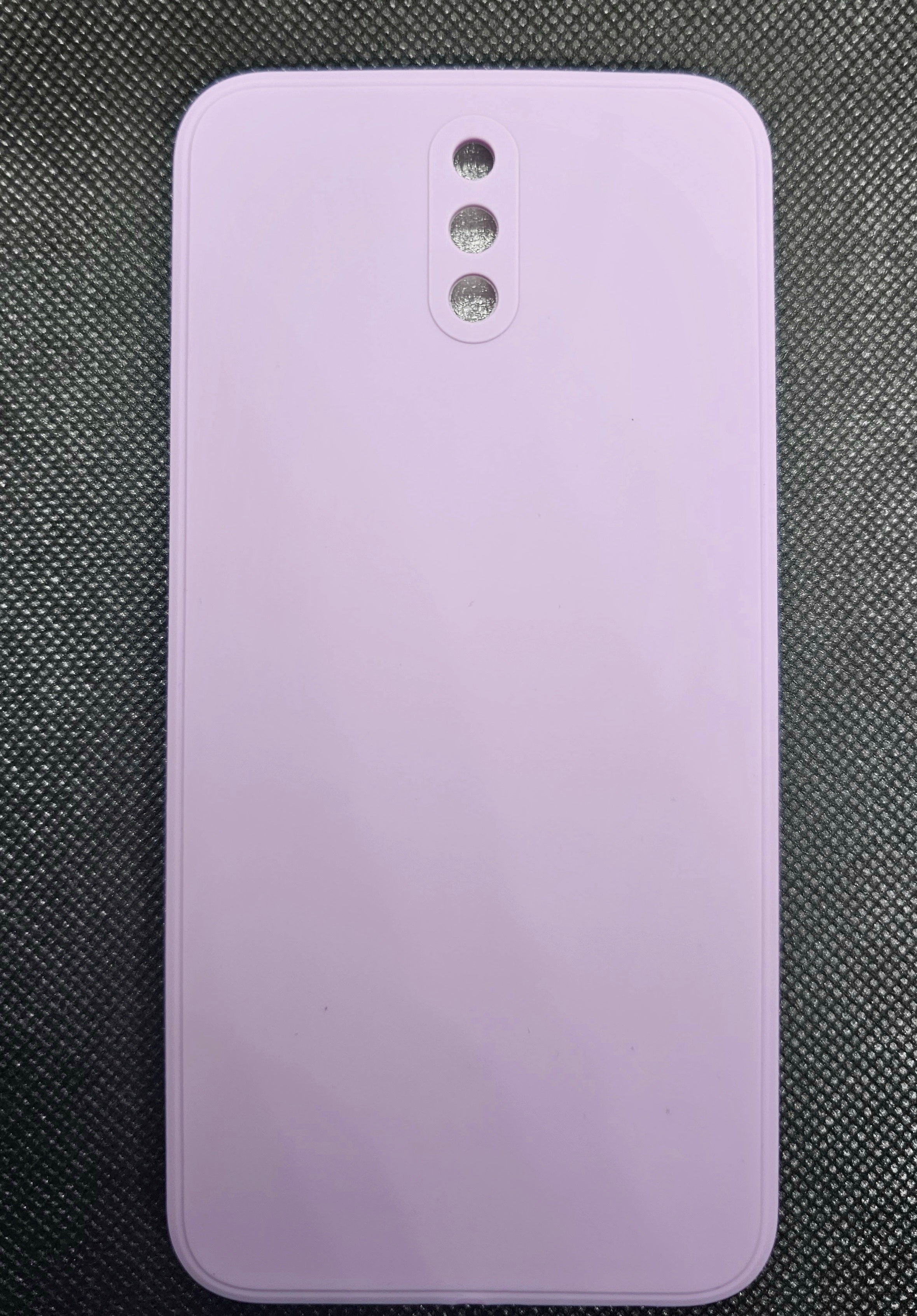 Mi Redmi 8A Dual Back Cover (Silicone + Inner Side Cloth) Soft