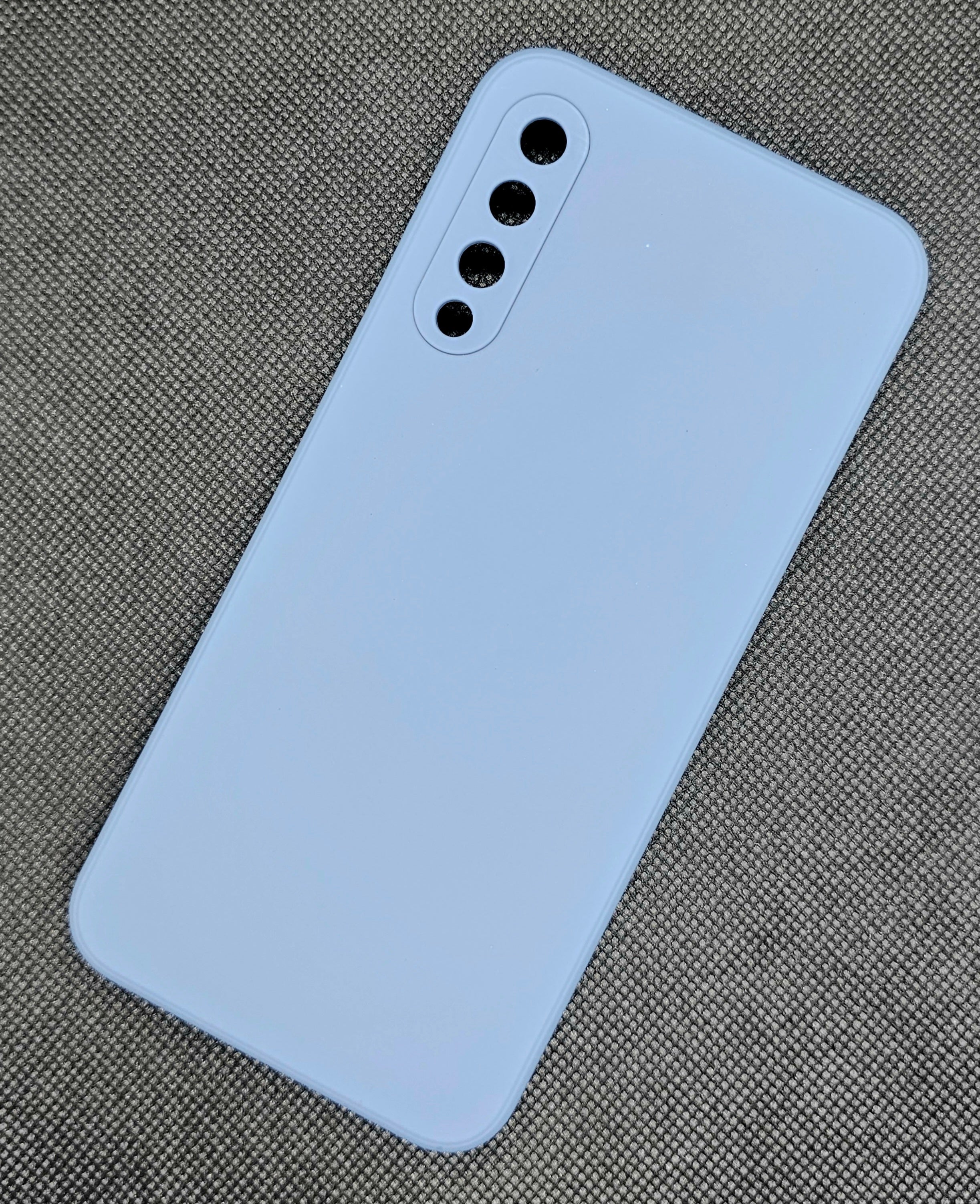 Mi Redmi A3 Back Cover (Silicone + Cloth) Soft