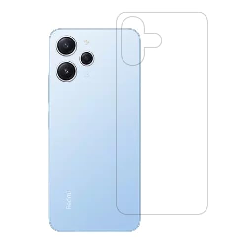 Redmi 12 5G Back Screen Guard For Matte Finish, Smooth Touch, Unbreakable Membrane