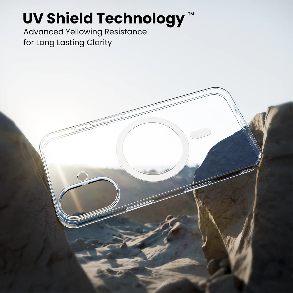 Magnetic Case for iPhone 13 Clear Compatible with MagSafe